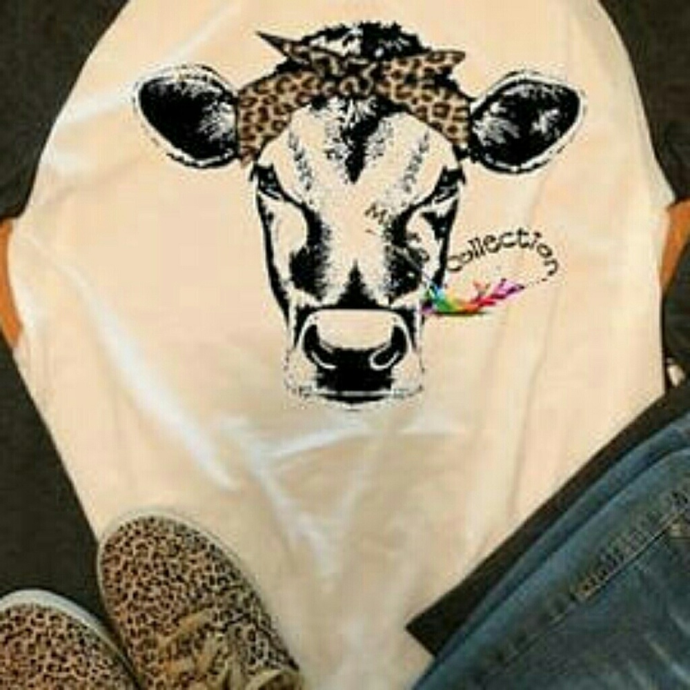 Custom cow shirt